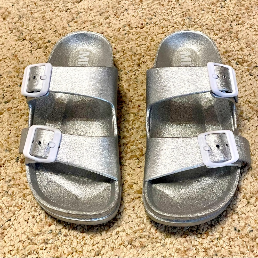 MIA Kids Jasmin Two Strap Slip On Sandal